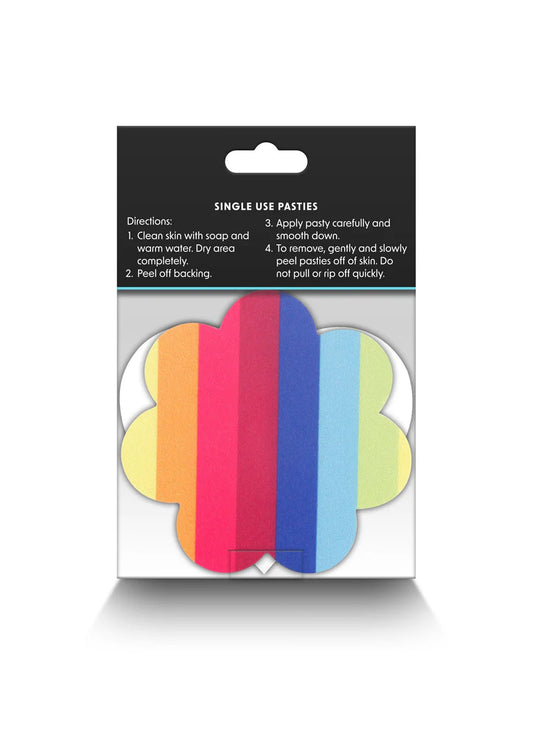 NS NOVELTIES - RAINBOW PASTIES 2 SÆT