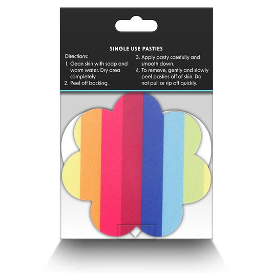 NS NOVELTIES - RAINBOW PASTIES 2 SÆT