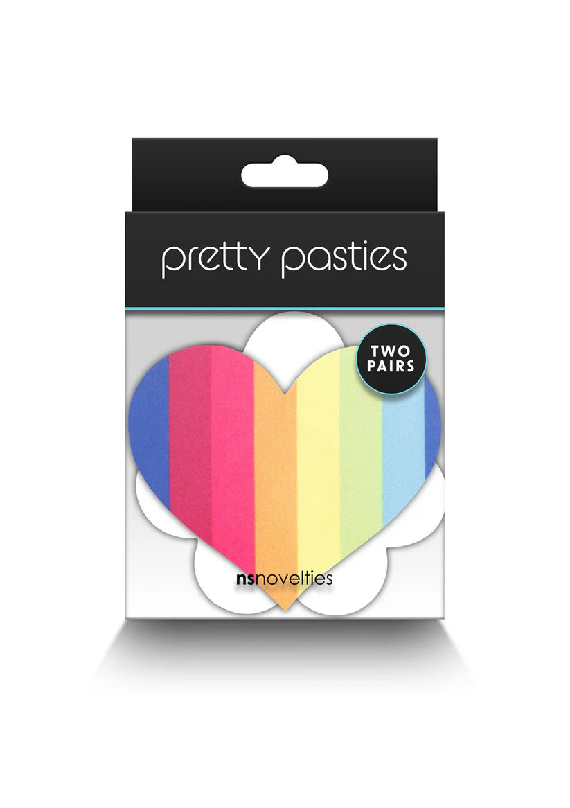 NS NOVELTIES - RAINBOW PASTIES 2 SÆT