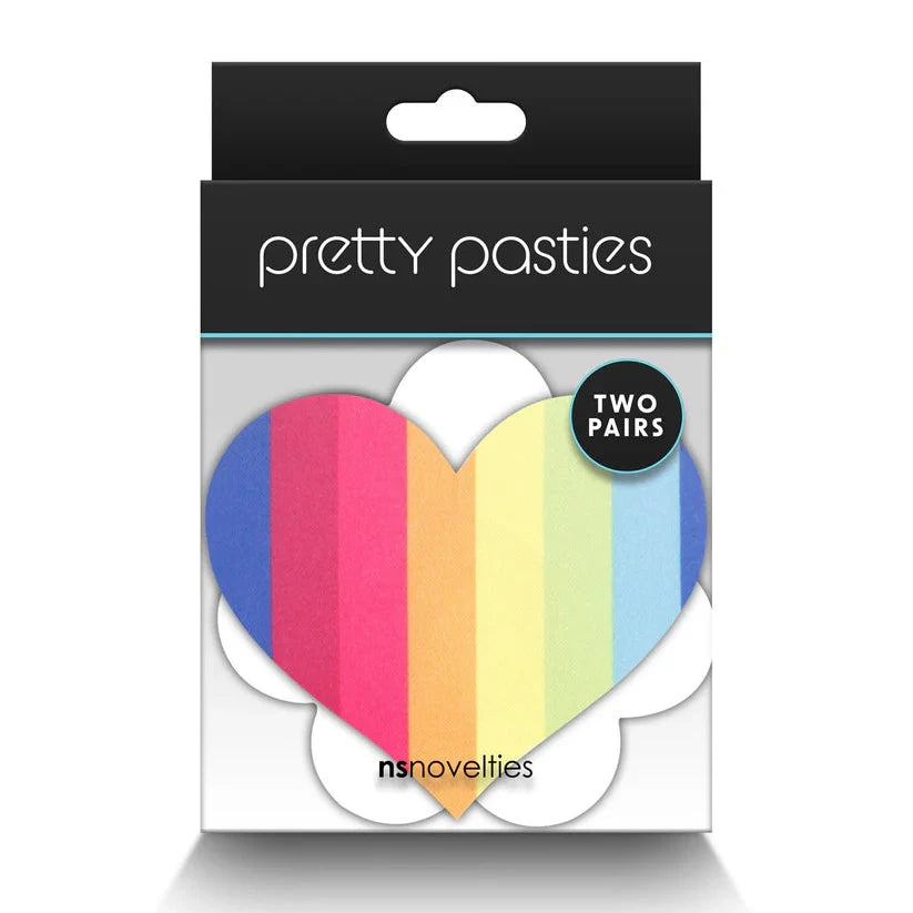 NS NOVELTIES - RAINBOW PASTIES 2 SÆT