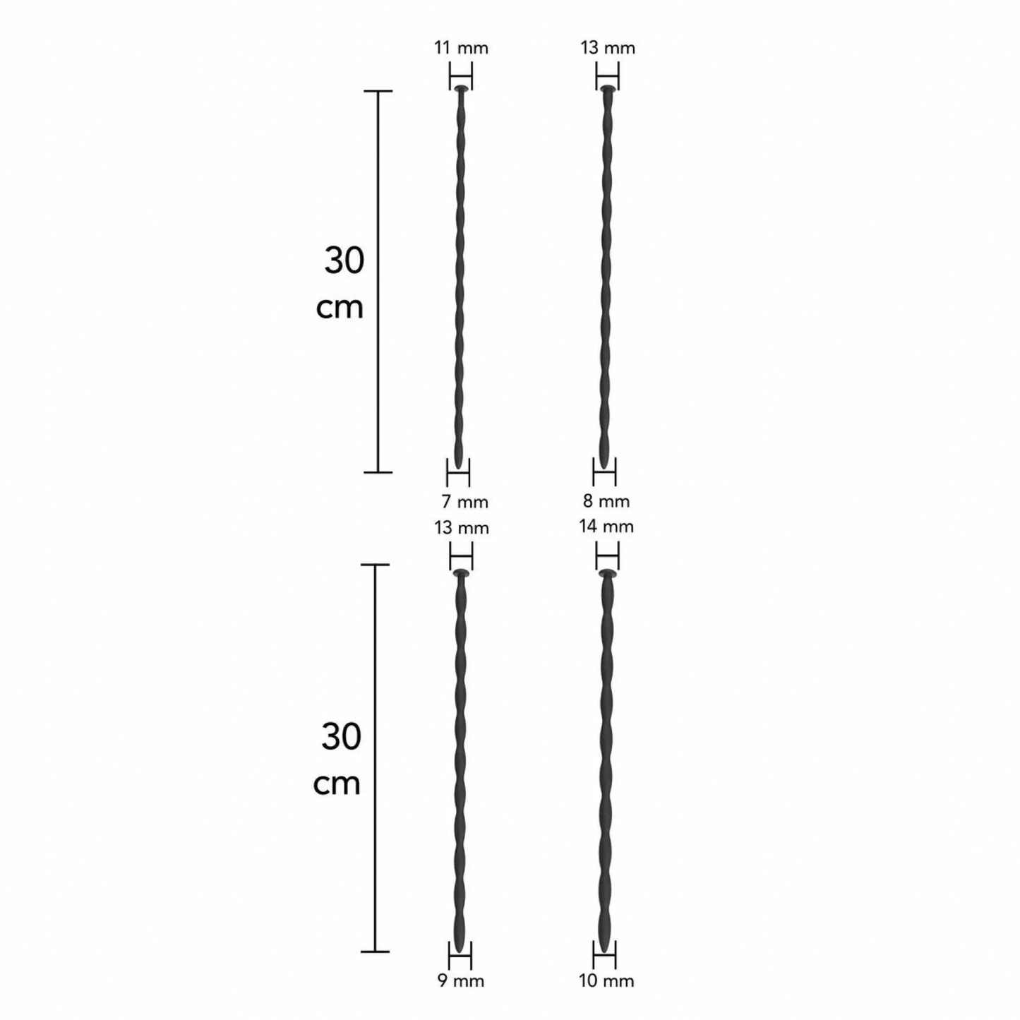 HIDDEN DESIRE - PENIS DILATOR SÆT - ADVANCED