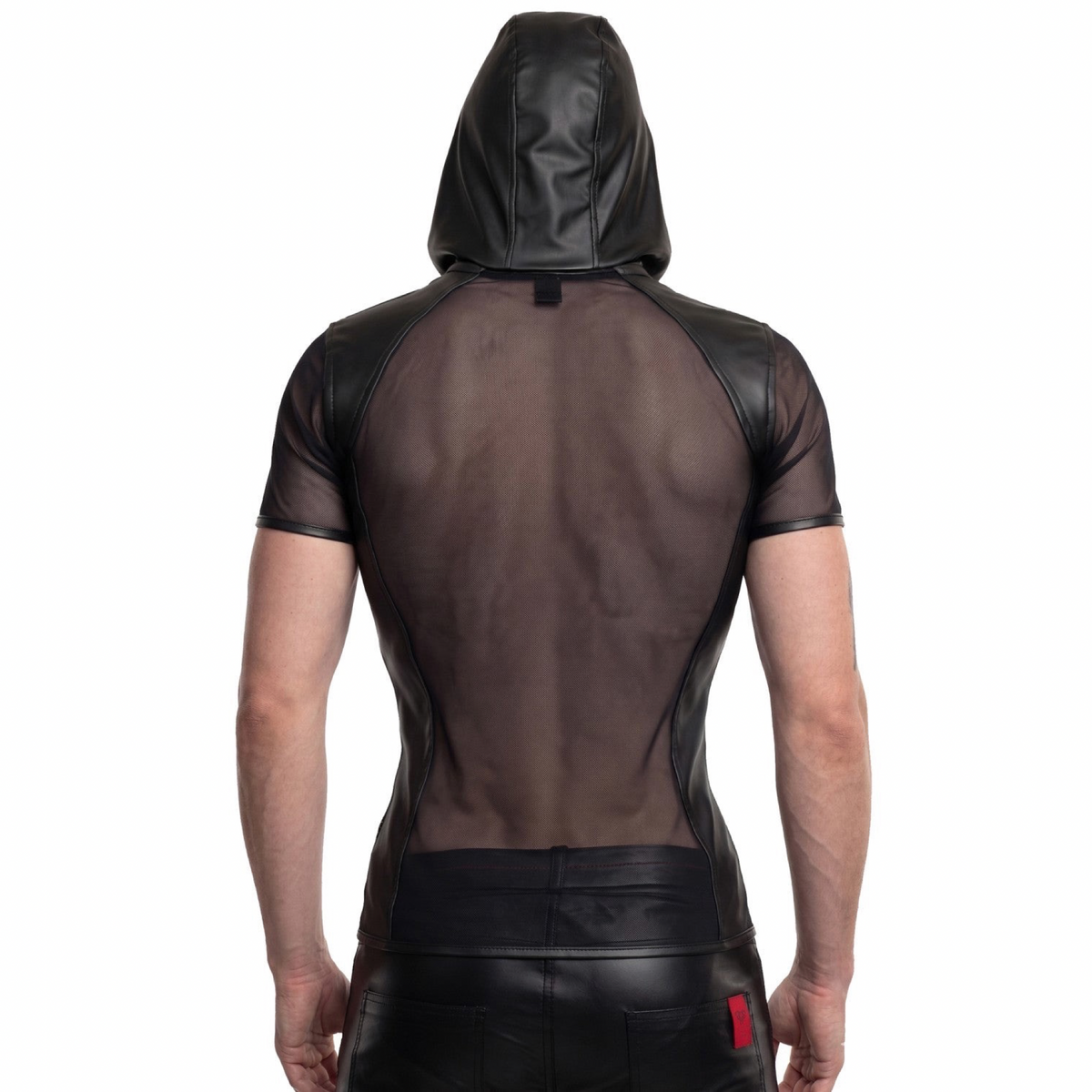 REGNES - GINTER T-SHIRT MED HOOD OG LYNLÅS