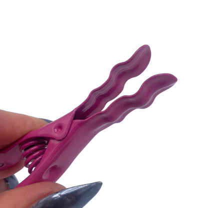 HOT PINK STÅL KLEMMER