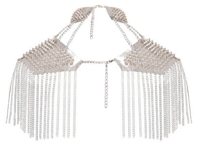 BAD KITTY - CHAIN COLLAR HARNESS