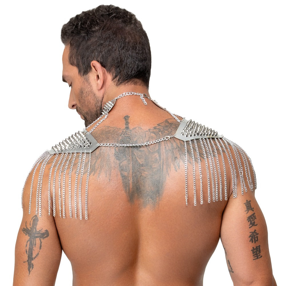 BAD KITTY - CHAIN COLLAR HARNESS
