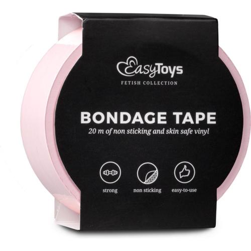 EASYTOYS - BONDAGETAPE LYSERØD