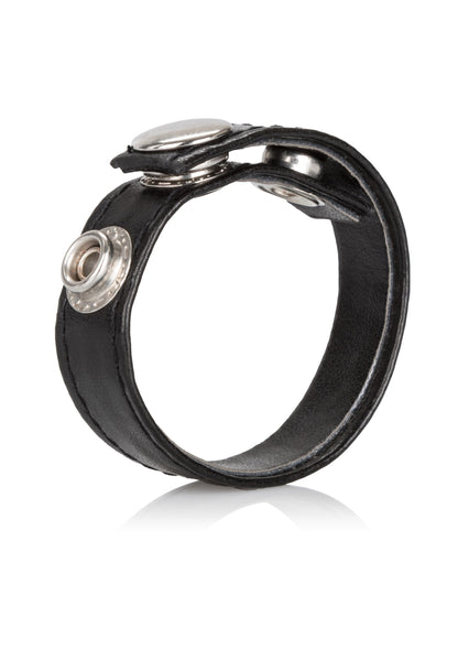 CALEXOTICS - LÆDER 3-SNAP PENIS RING
