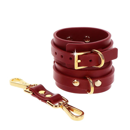 TABOOM - BONDAGE IN LUXURY - RØDE MANCHETTER