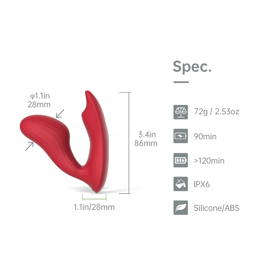 Magic Motion - Umi app-styret vibrator