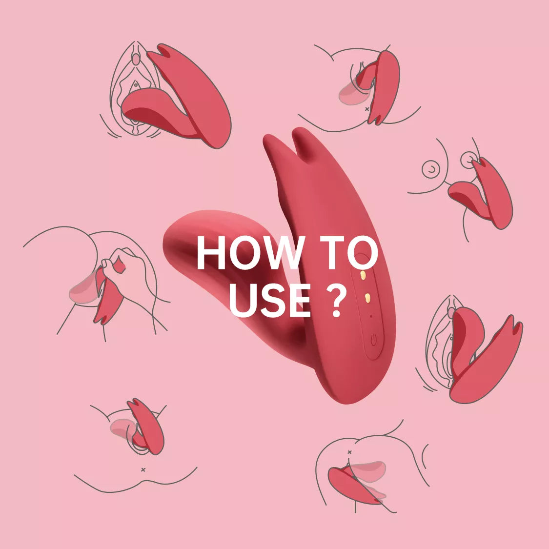 Magic Motion - Umi app-styret vibrator