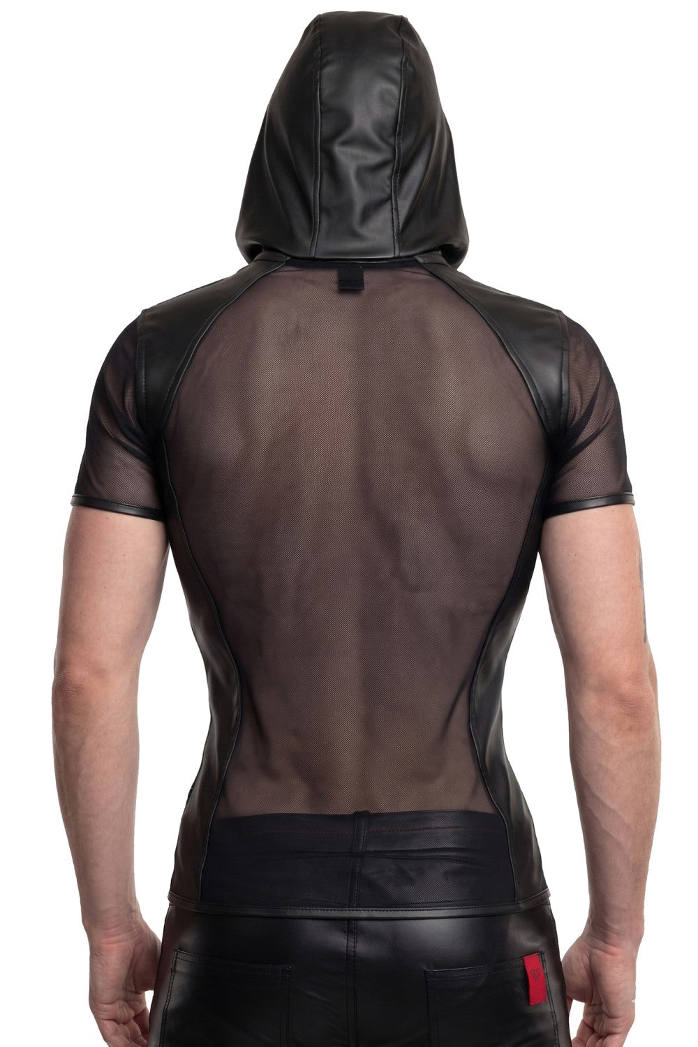 REGNES - GINTER T-SHIRT MED HOOD OG LYNLÅS