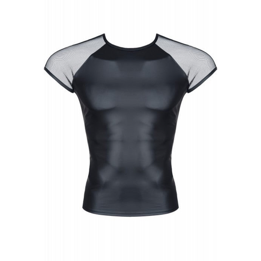REGNES - MESH SKULDER T-SHIRT