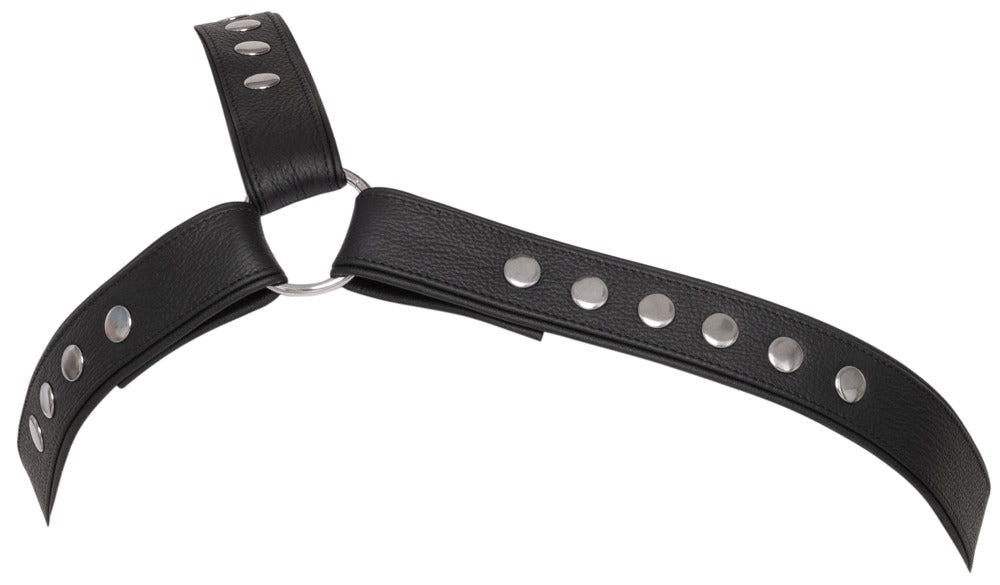ZADO - LÆDER SKRÅ SKULDER HARNESS