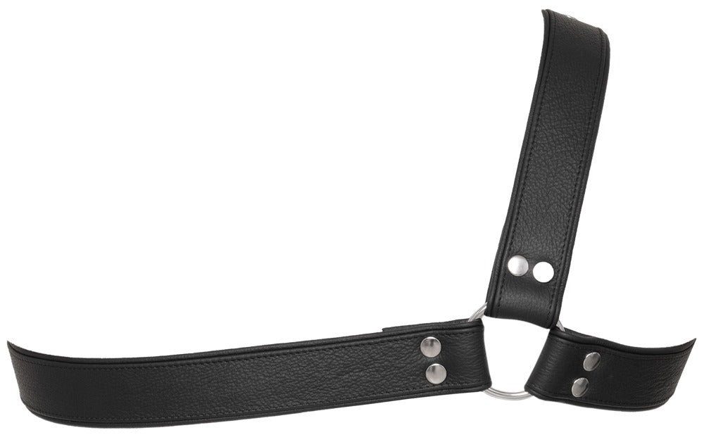 ZADO - LÆDER SKRÅ SKULDER HARNESS