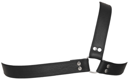 ZADO - LÆDER SKRÅ SKULDER HARNESS
