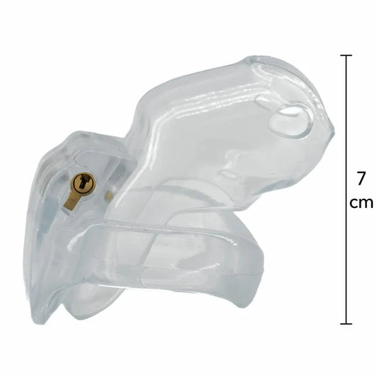 HIDDEN DESIRE - CLEAR CONTROL COCK CAGE