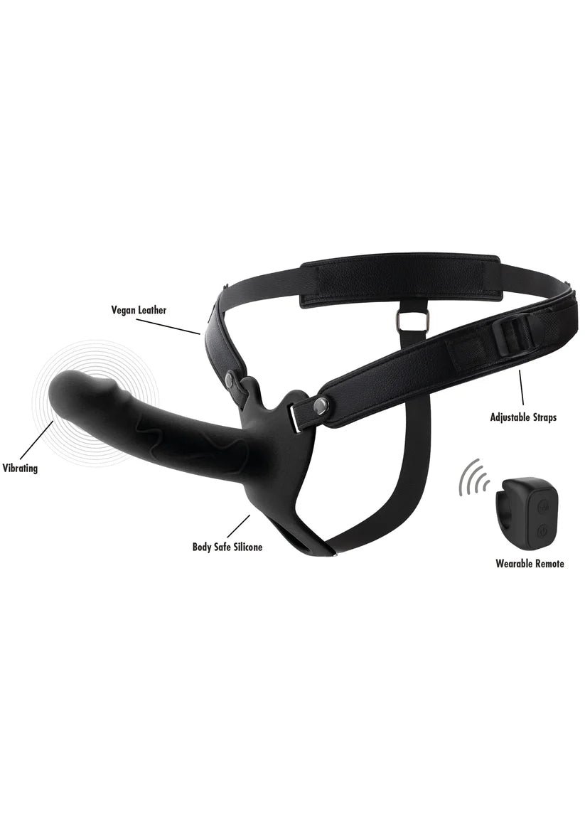 HIDDEN DESIRE - HUL STRAP-ON MED VIBRATION