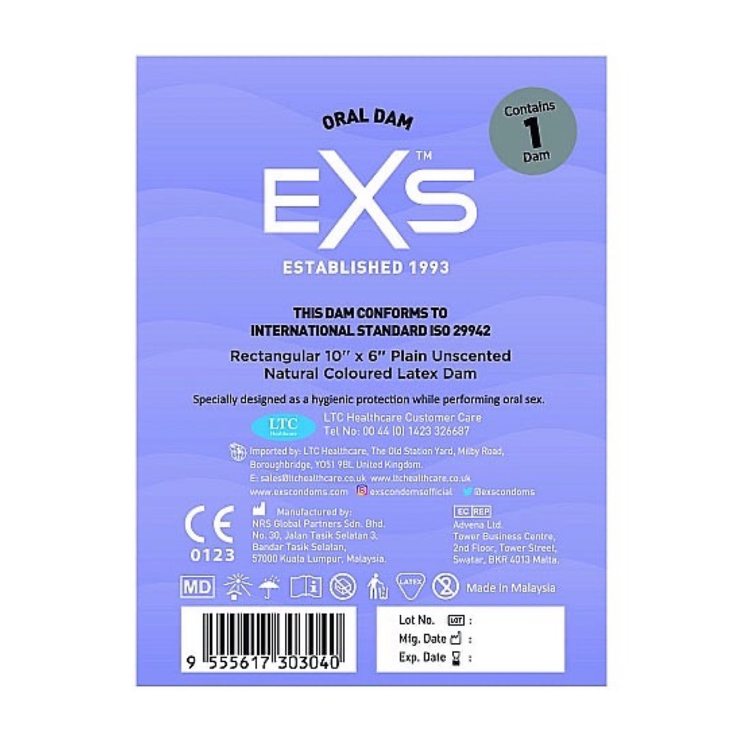 EXS - LATEX SLIKKELAP