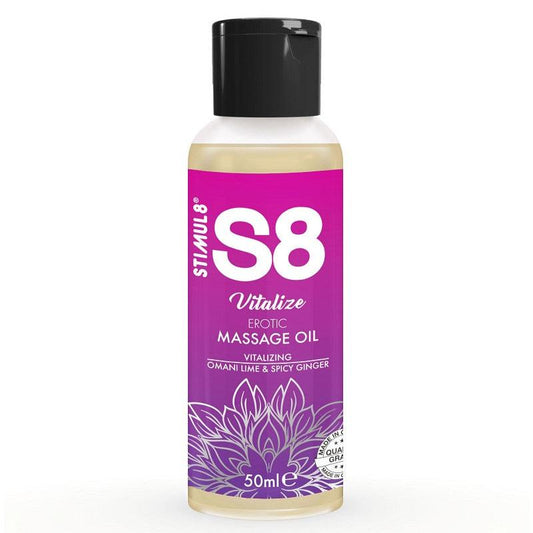 S8 - OMANI LIME & SPICY GINGER MASSAGE OLIE 50ML