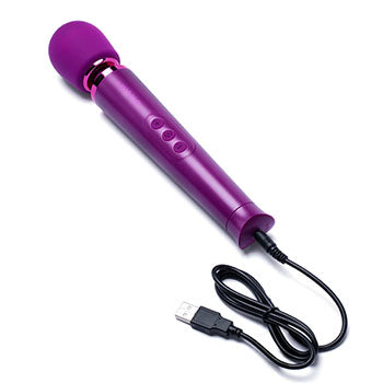 LE WAND - PETITE GENOPLADELIG MASSAGE APPARAT LILLA