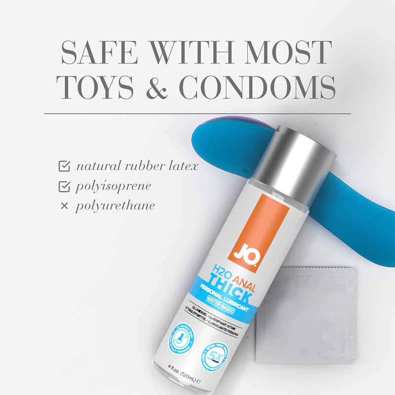 SYSTEM JO - H2O ANAL THICK VANDBASERET GLIDECREME 120ML