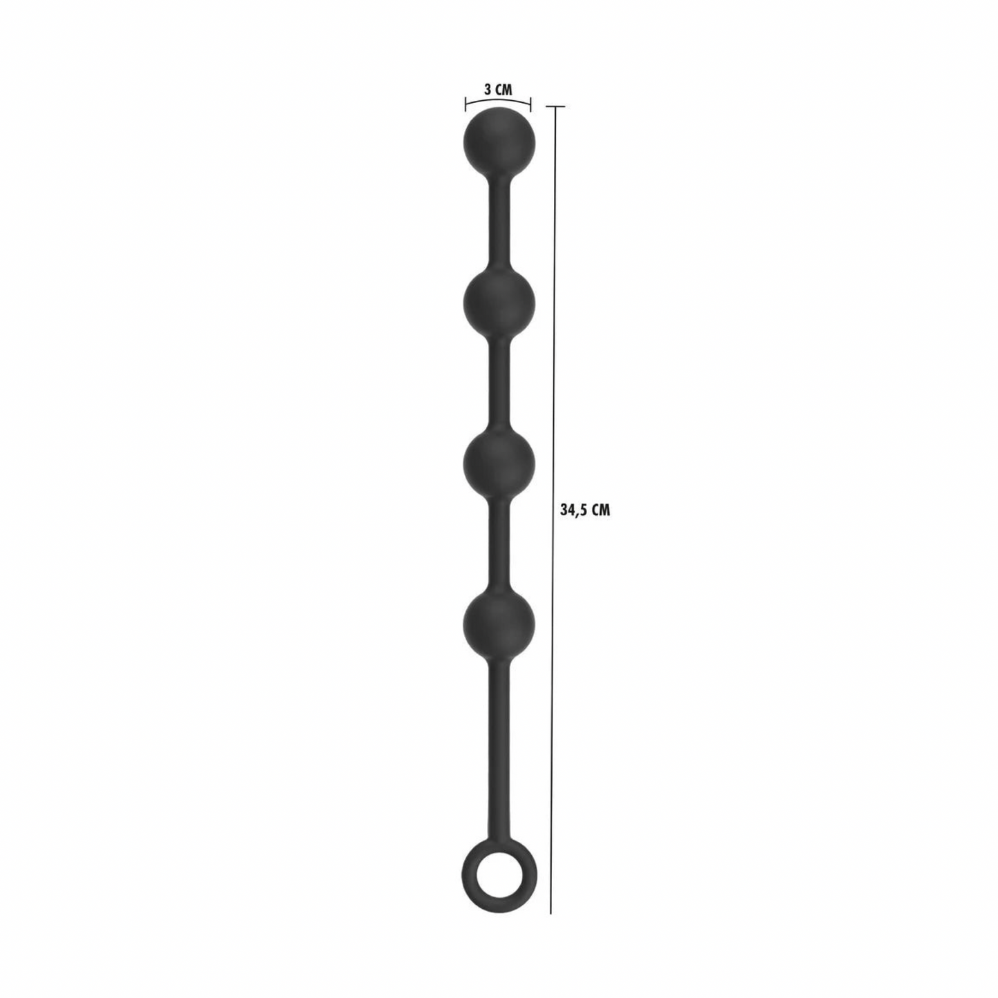 HIDDEN DESIRE - HEAVY ANAL BEADS MEDIUM