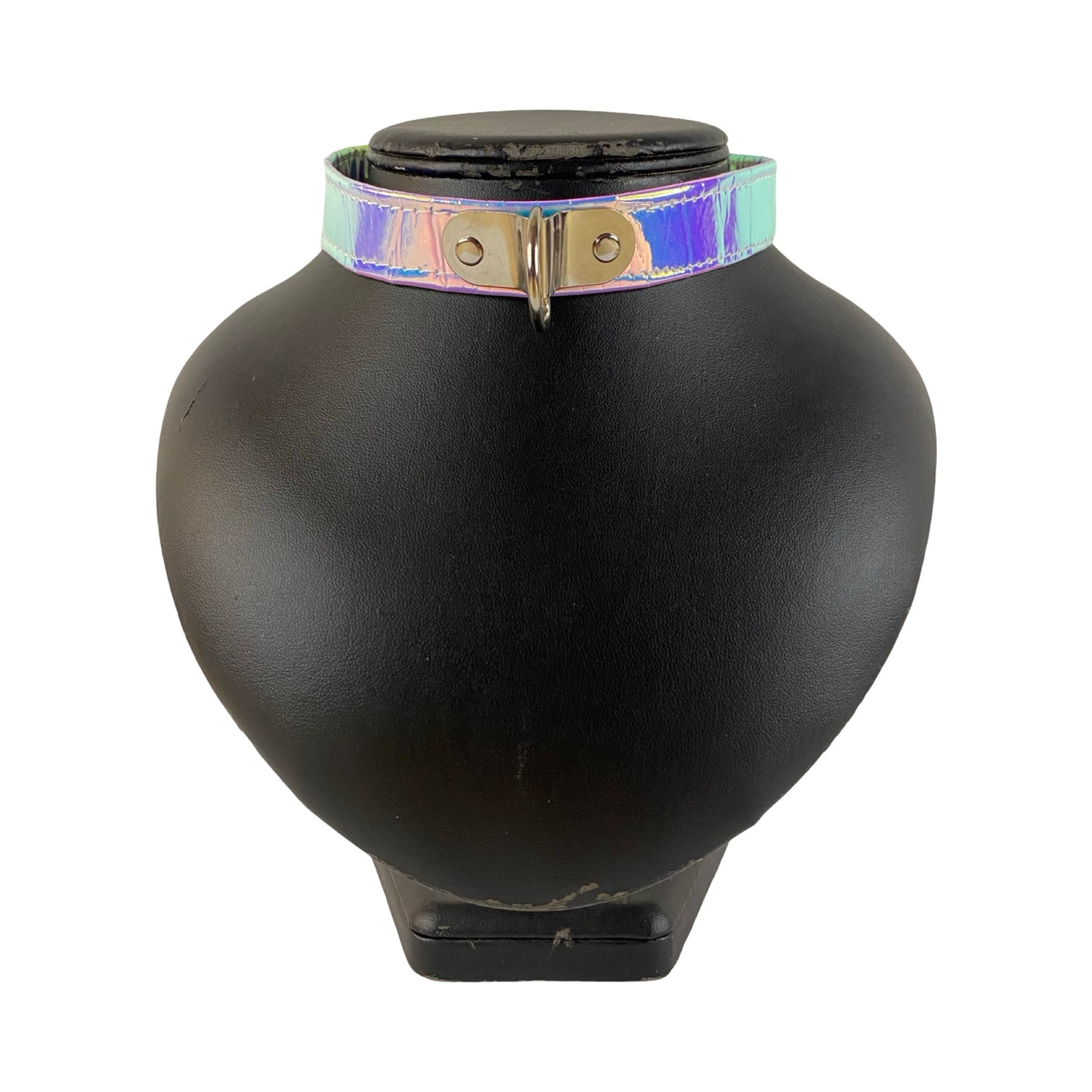 KINK KBH // HANDCRAFTED - VEGANSK HOLO HALSBÅND + SNOR