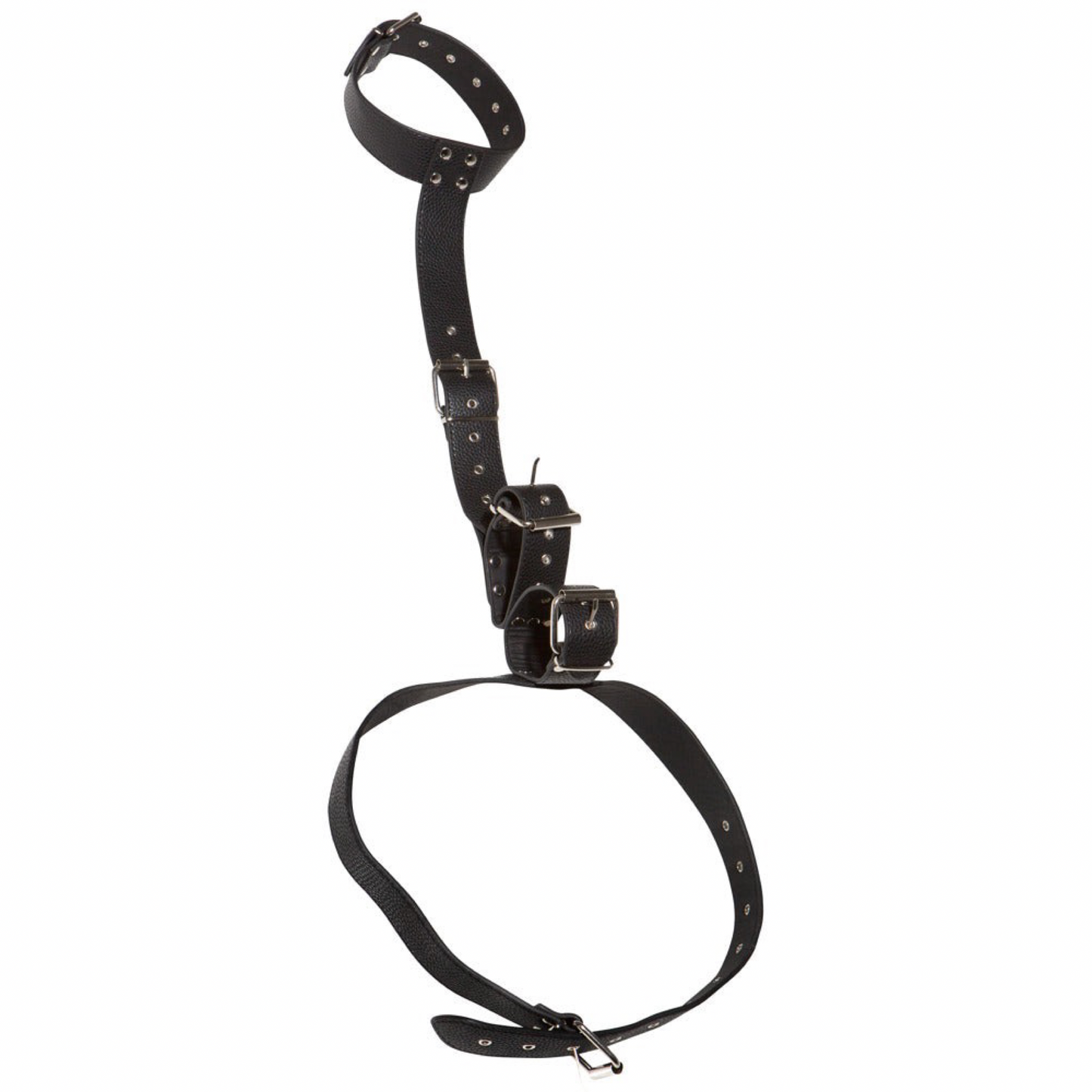 BAD KITTY - NECK RESTRAINT MED HÅNDLEDS MANCHETTER