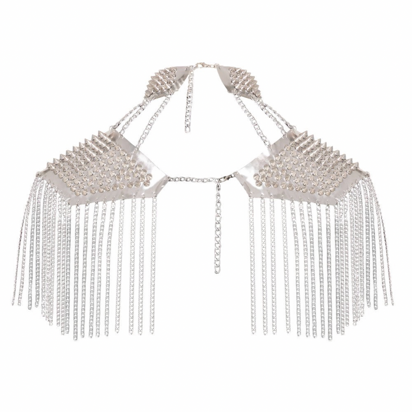 BAD KITTY - CHAIN COLLAR HARNESS