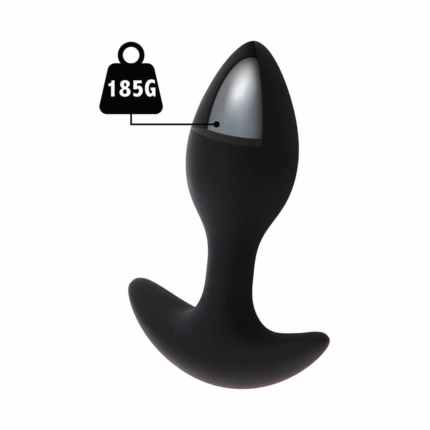 HIDDEN DESIRE - VÆGTET BUTTPLUG