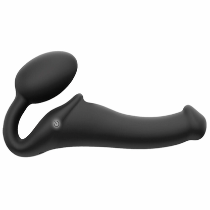 STRAP-ON-ME - DOBBELTDILDO MED VIBRATION STR. M