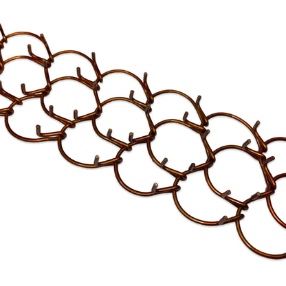 HÅNDLAVET CILICE I KOBBER OG SORT LÆDER