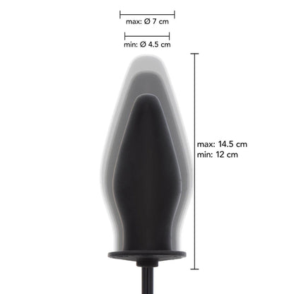 HIDDEN DESIRE - OPPUSTELIG BUTT PLUG