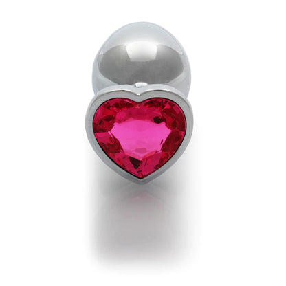 OUCH! - LARGE HEART GEM BUTT PLUG