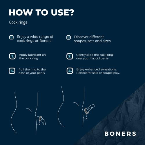 BONERS - COCK RING SET