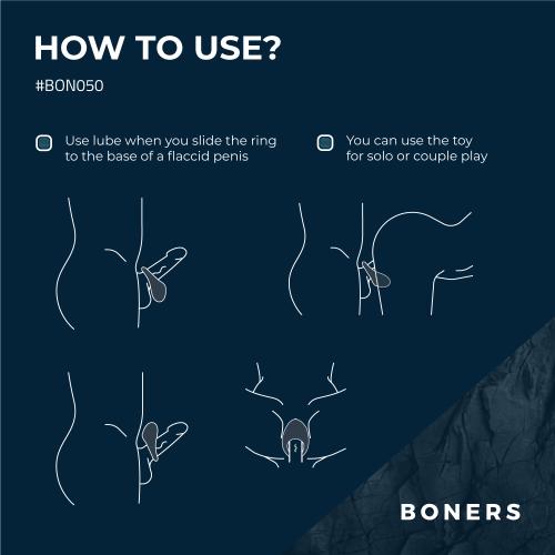 BONERS - VIBRATING COCKRING