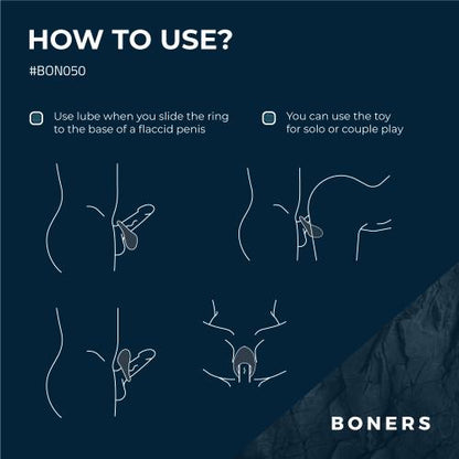 BONERS - VIBRATING COCKRING