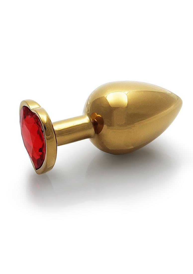 OUCH! - SMALL HEART GEM BUTT PLUG